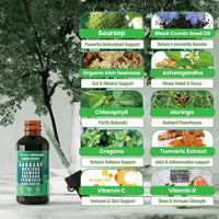 Vone Naturals organic 10:1 soursop extract drops